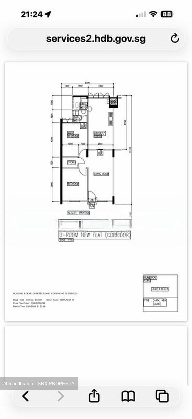 Blk 123 Yishun Street 11 (Yishun), HDB 3 Rooms #560948821